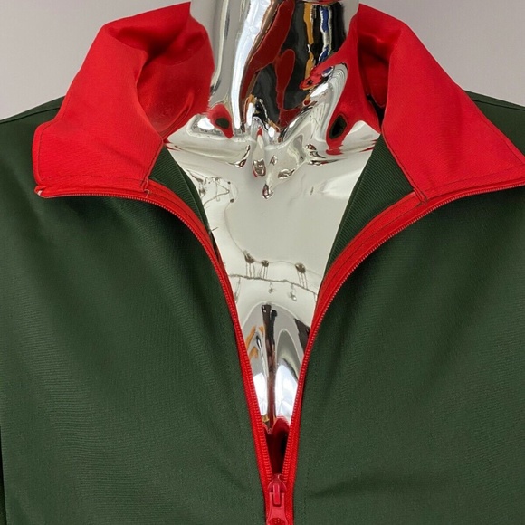 New Authentic Cookies SF Clothing OLIVE Tahoe Poly Knit Track Jacket Size M - Picture 4 of 6